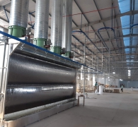 Buồng phun sơn màng nước 2 tháp